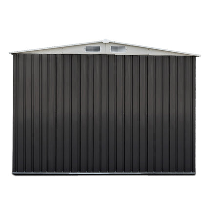 Giantz Garden Shed 2.58x2.07M Sheds Outdoor Storage Workshop Metal Shelter Sliding Door.