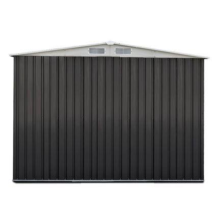 Giantz Garden Shed 2.58x2.07M w/Metal Base Sheds Outdoor Storage Double Door Tool.