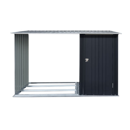 Giantz Garden Shed 2.49x1.04M Sheds Outdoor Tool Storage Workshop House Steel 2 in 1.
