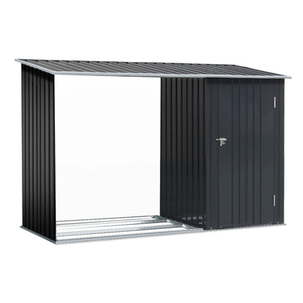 Giantz Garden Shed 2.49x1.04M Sheds Outdoor Tool Storage Workshop House Steel 2 in 1.