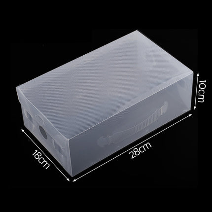 Artiss 40X Shoe Box Storage Clear Case Foldable Stackable.