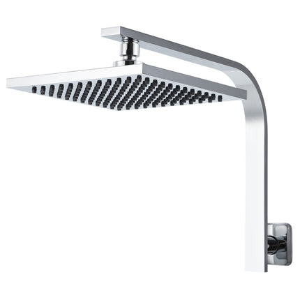 Cefito 8'' Rain Shower Head Wall Arm Square High Pressure Chrome.