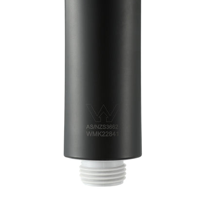 Handheld Shower Head 4.5" High Pressure 5 Modes Poweful Round Black.
