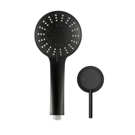 Cefito 4.5" Handheld Shower Head Round with Wall Bathroom Mixer.