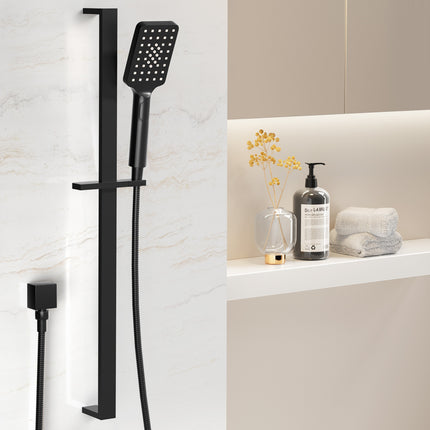 9'' Rain Shower Head Overhead High-pressure Swivel Chrome.