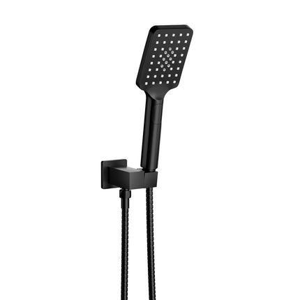 Handheld Shower Head Set 3.1'' High Pressure Silver.