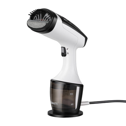 Devanti Clothes Steamer, 1500W Powerful Fast 30s Heat-Up Continuous Steam Lock 160ml Tank Fabric Brush Portable Handheld Steam Iron for Home Travel Business Trip.