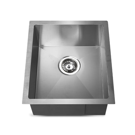 Cefito Kitchen Sink 45X39CM Stainless Steel Basin Single Bowl Silver.