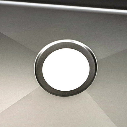 Cefito Kitchen Sink 60X45CM Stainless Steel Basin Single Bowl Black.