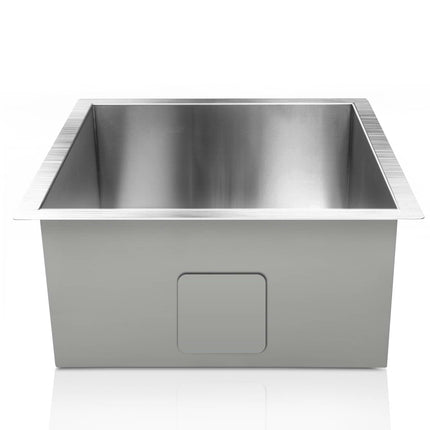 Cefito Kitchen Sink 36X36CM Stainless Steel Nano Basin Single Bowl Silver.