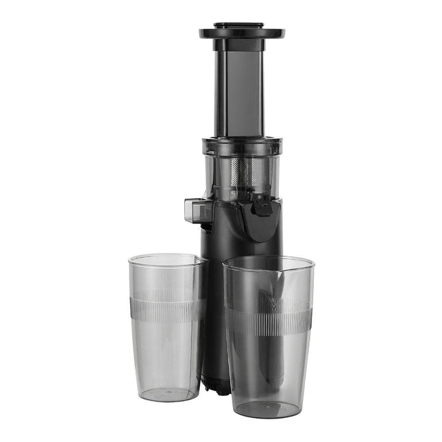 Devanti Slow Juicer Cold Press Fruit Juice Extractor 130W Black.