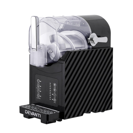 Devanti 1.8L Slushie Machine Maker Frozen Smoothies Milkshakes Black.