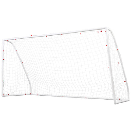 Everfit 12FT Soccer Football Goal Net UPVC Frame with PE Mesh Weatherproof Portable Goals for Backyard Training Competitive Play.