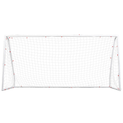 Everfit 12FT Soccer Football Goal Net UPVC Frame with PE Mesh Weatherproof Portable Goals for Backyard Training Competitive Play.