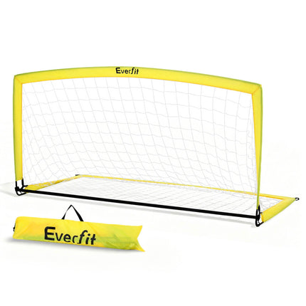Everfit 2m Football Soccer Net Portable Goal Net Rebounder Sports Training.