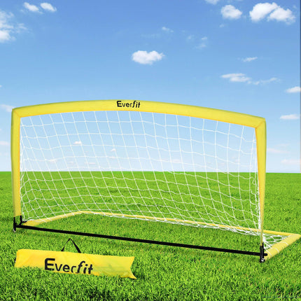 Everfit 2m Football Soccer Net Portable Goal Net Rebounder Sports Training.