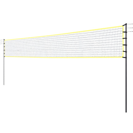 Everfit 9M Portable Volleyball Net Set with Ball Boundary Lines Badminton Tennis.