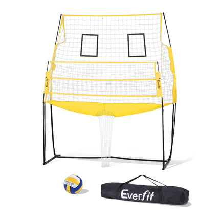 Everfit 8ft Volleyball Net Free-standing Adjustable Height Portable with Ball and Bag.