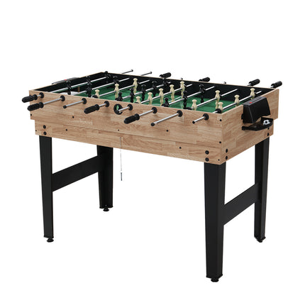 10-in-1 Games Table Soccer Foosball Pool Table Tennis Air Hockey Chess Cards.