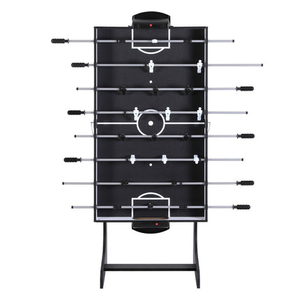 4-in-1 Soccer Table Foldable Game Foosball Table Tennis Pool Hockey.