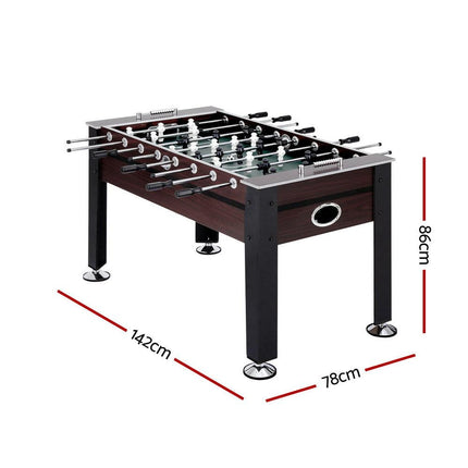 5FT Soccer Table Foosball Football Game Set Home Party Gift Adults Kids Indoor.