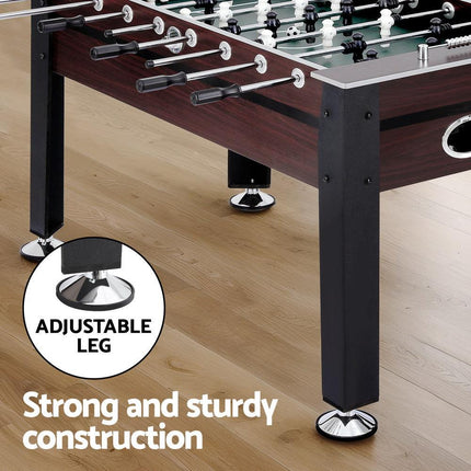 5FT Soccer Table Foosball Football Game Set Home Party Gift Adults Kids Indoor.