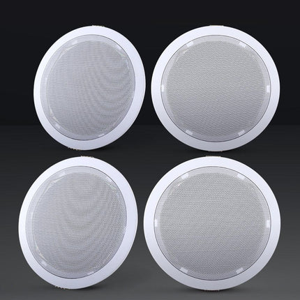 Giantz 6 Inch Ceiling Speakers In Wall Speaker Home Audio Stereos Tweeter 4pcs.