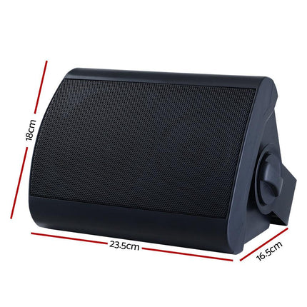 2-Way In Wall Speakers Home Speaker Outdoor Indoor Audio TV Stereo 150W.