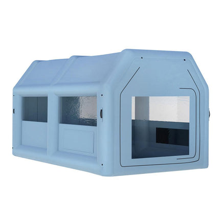 Giantz Inflatable Spray Booth 4X3M Car Paint Tent Filter System Blower.
