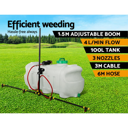 Giantz Weed Sprayer 100L 1.5M Boom Garden Spray.