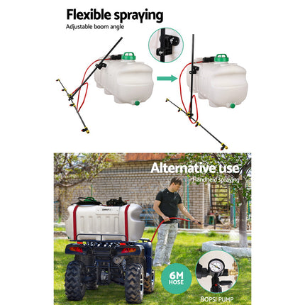 Giantz Weed Sprayer 100L 1.5M Boom Garden Spray.