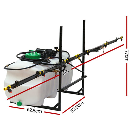 Giantz Weed Sprayer 100L 3M Boom Garden Spray.