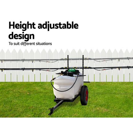 Giantz Weed Sprayer 100L Trailer 5M Boom Garden Spray.