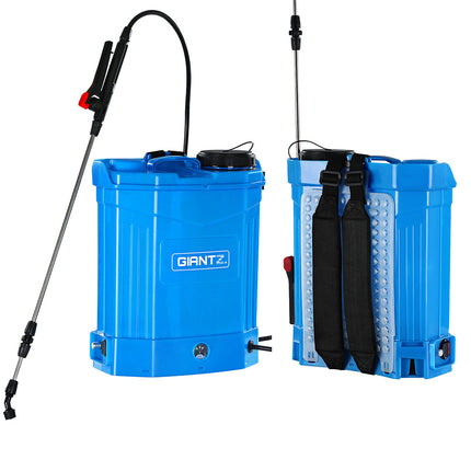 Giantz Weed Sprayer Electric 16L Knapsack Backpack Pesticide Spray Farm Garden.