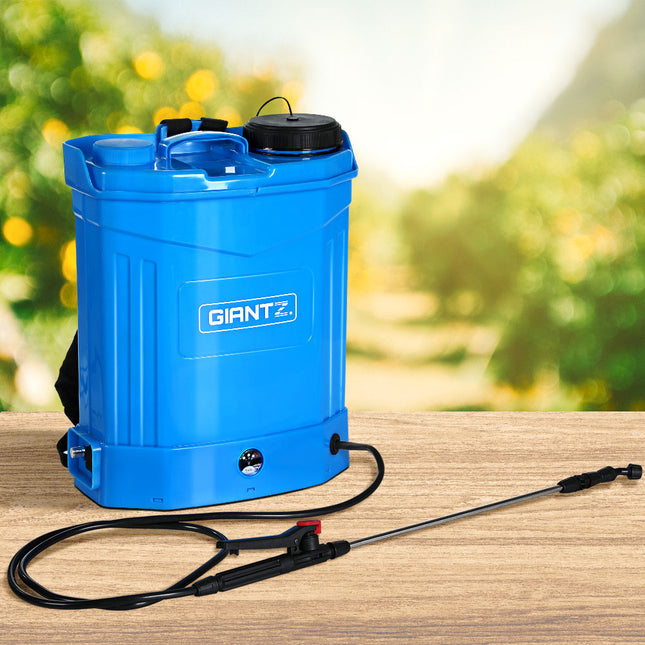 Giantz Weed Sprayer Electric 16L Knapsack Backpack Pesticide Spray Farm Garden.