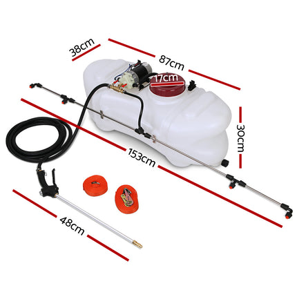 Giantz Weed Sprayer 60L 1.5M Fixed Boom Garden Spray.