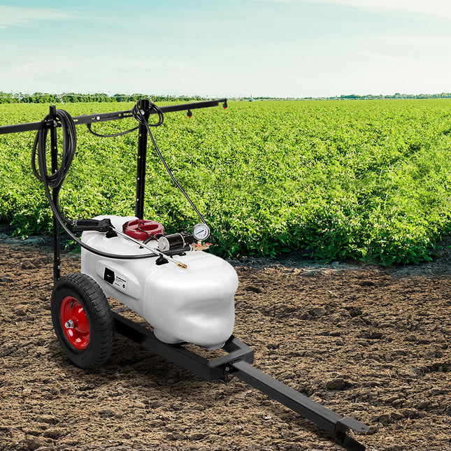Giantz Weed Sprayer 100L Trailer 1.5M Boom Garden Spray.
