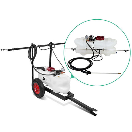 Giantz Weed Sprayer 100L Trailer 1.5M Boom Garden Spray.