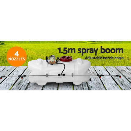 Giantz Weed Sprayer 60L Trailer 1.5M Boom Garden Spray.