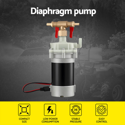 Giantz Garden Pump Sprayer Pressure Sprayer Pump 12V Diaphragm Sprayer Pump.