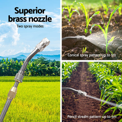 Giantz 50L Weed Sprayer Boom Pump Spot Spray.