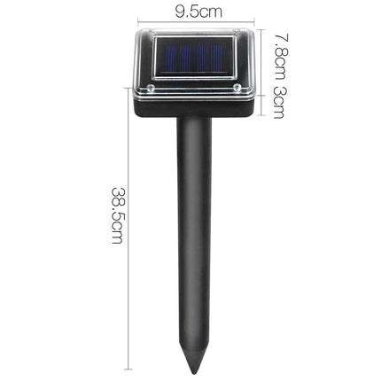 Gardeon Snake Repeller 20X Ultrasonic Solar Powered.