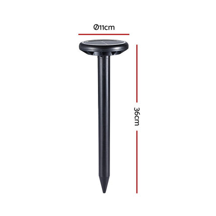 Gardeon Snake Repeller 10X Ultrasonic Solar Powered.