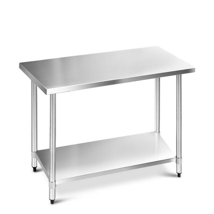 Cefito 1219x610mm Stainless Steel Kitchen Bench 304.