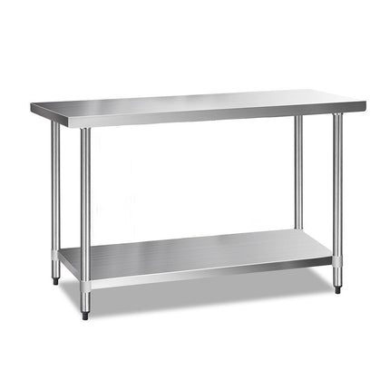 Cefito 1524x610mm Stainless Steel Kitchen Bench 430.