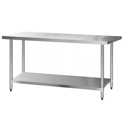 Cefito 1829x760mm Stainless Steel Kitchen Bench 430.
