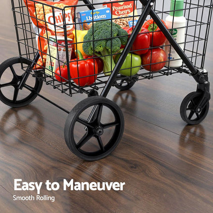 Emajin Foldable Shopping Trolley Cart.