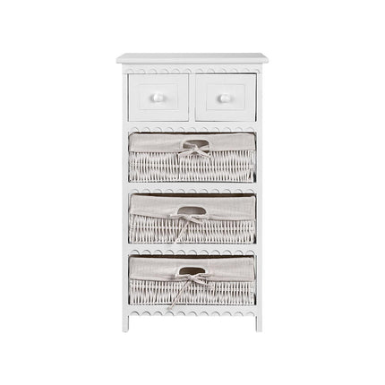 Artiss Bookshelf 3 Tiers - NINA White.