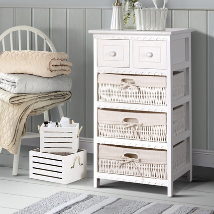 Artiss Bookshelf 3 Tiers - NINA White.