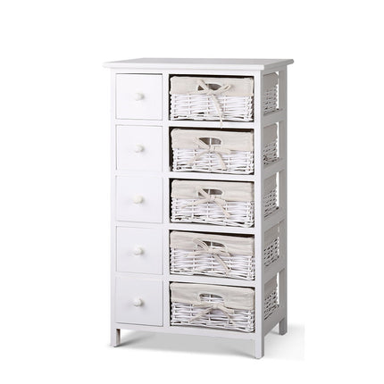 Artiss 5 Chest of Drawers with 5 Baskets - MAY.